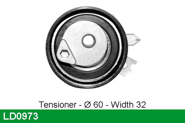 LUCAS LD0973 Tensioner...