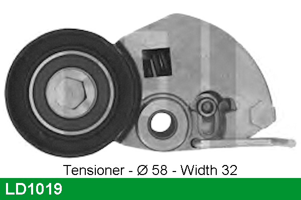 LUCAS LD1019 Tensioner...