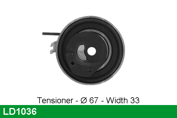 LUCAS LD1036 Tensioner,...