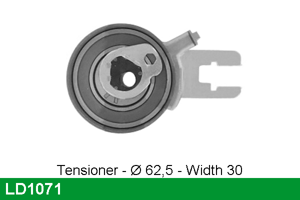 LUCAS LD1071 Tensioner,...