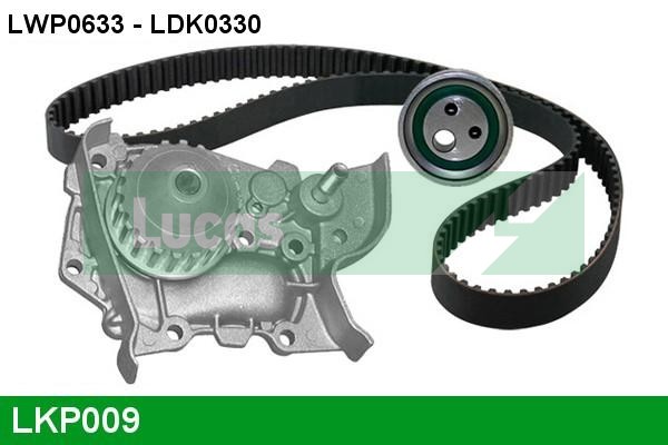 LUCAS LKP009 Water Pump &...