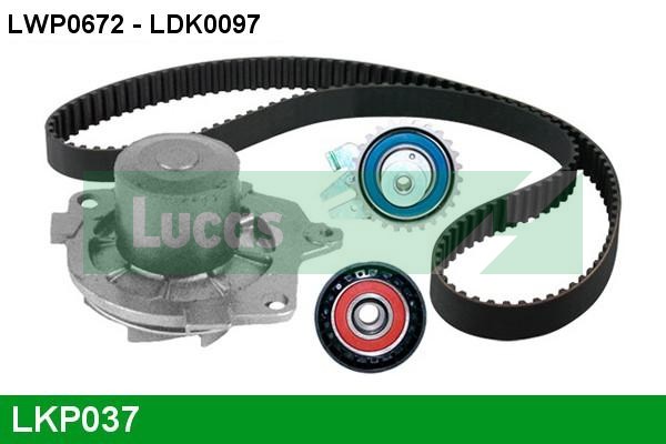 LUCAS LKP037 Water Pump &...