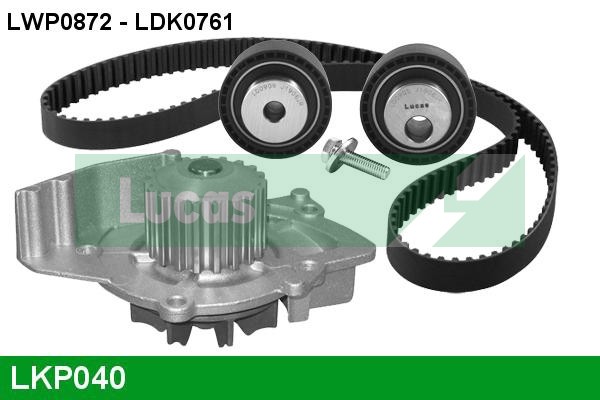 LUCAS LKP040 Water Pump &...