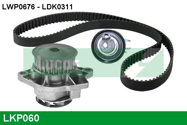 LUCAS LKP060 Water Pump &...