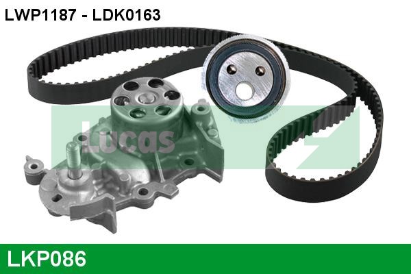 LUCAS LKP086 Water Pump &...