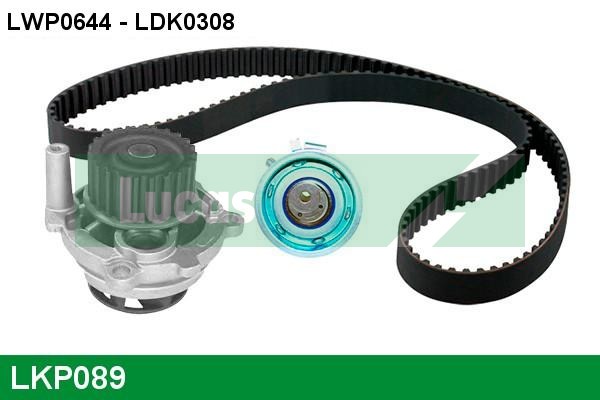 LUCAS LKP089 Water Pump &...