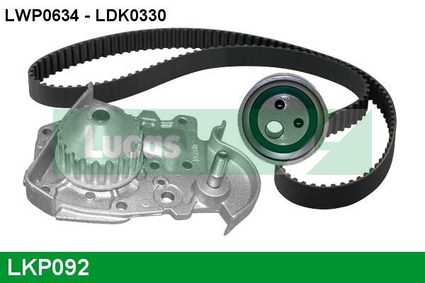 LUCAS LKP092 Water Pump &...