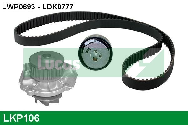 LUCAS LKP106 Water Pump &...