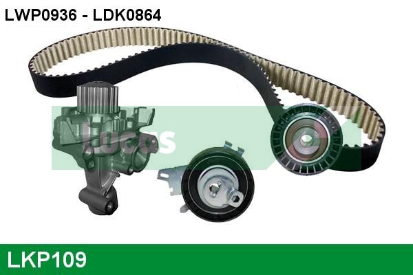 LUCAS LKP109 Water Pump &...