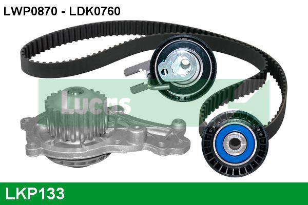 LUCAS LKP133 Water Pump &...