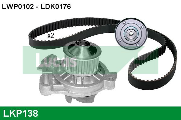 LUCAS LKP138 Water Pump &...