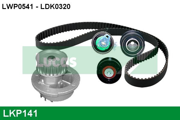 LUCAS LKP141 Water Pump &...