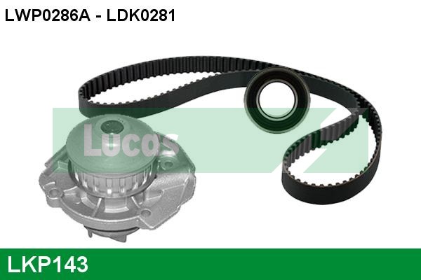 LUCAS LKP143 Water Pump &...