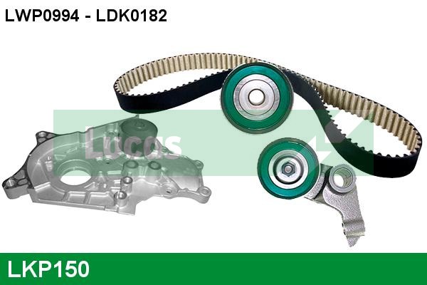 LUCAS LKP150 Water Pump &...