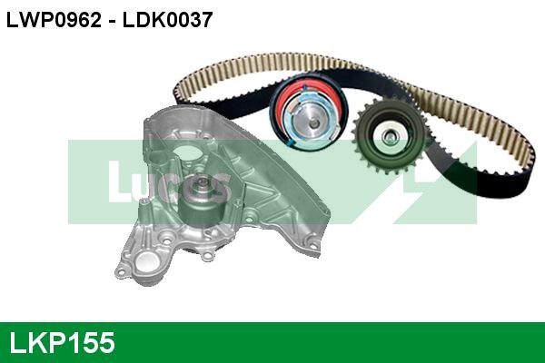 LUCAS LKP155 Water Pump &...