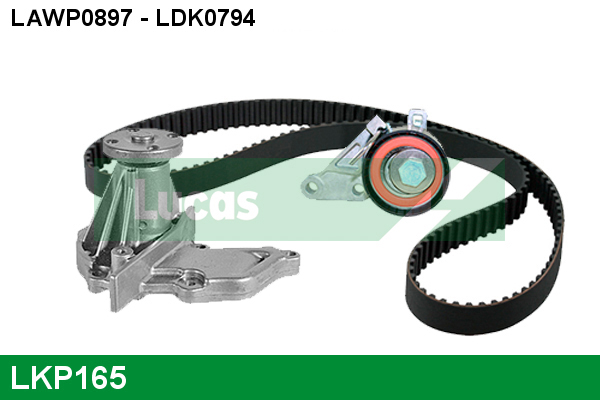 LUCAS LKP165 Water Pump &...