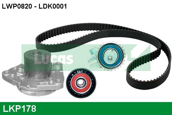 LUCAS LKP178 Water Pump &...