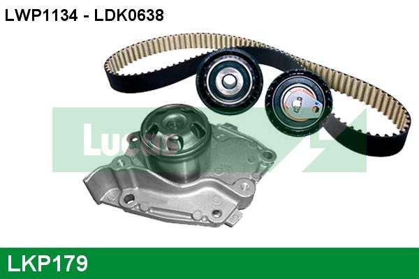 LUCAS LKP179 Water Pump &...