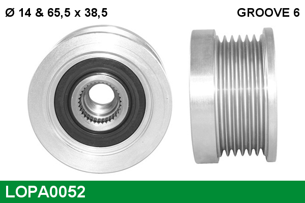 LUCAS LOPA0052 Alternator...