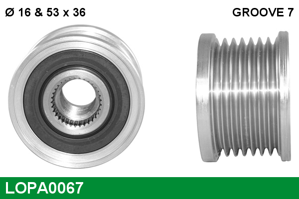 LUCAS LOPA0067 Alternator...