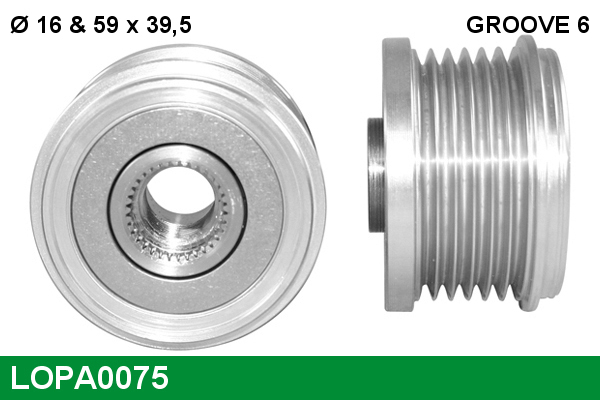 LUCAS LOPA0075 Alternator...