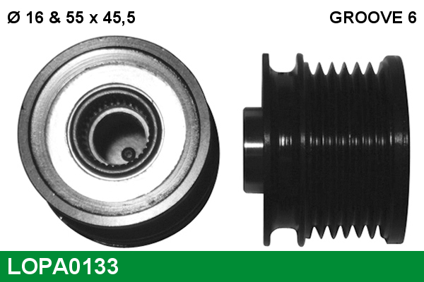 LUCAS LOPA0133 Alternator...