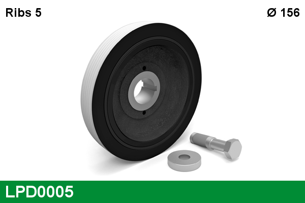 LUCAS LPD0005 Belt Pulley,...