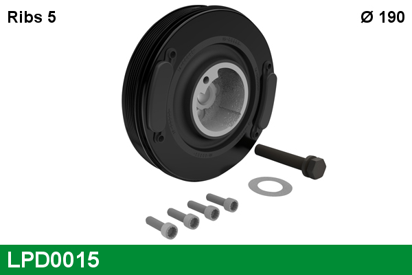 LUCAS LPD0015 Belt Pulley,...