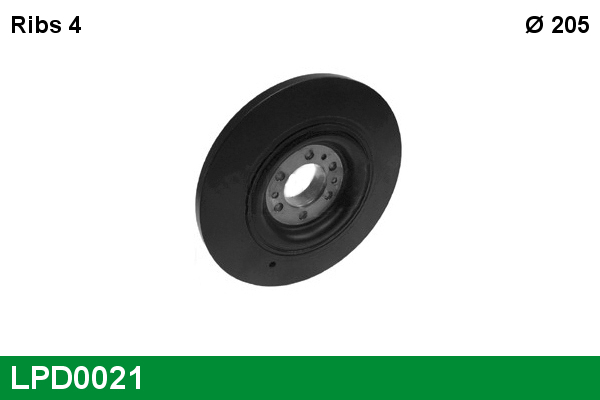 LUCAS LPD0021 Belt Pulley,...