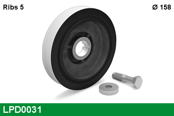 LUCAS LPD0031 Belt Pulley,...