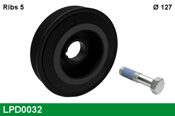 LUCAS LPD0032 Belt Pulley,...