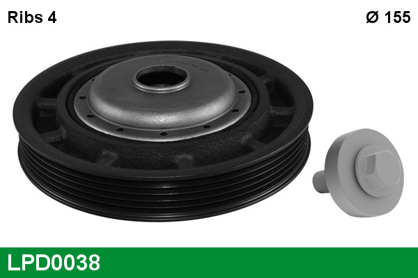 LUCAS LPD0038 Belt Pulley,...