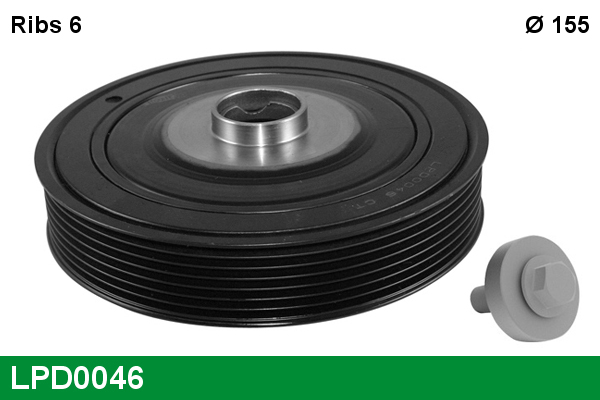 LUCAS LPD0046 Belt Pulley,...