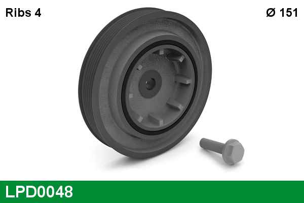 LUCAS LPD0048 Belt Pulley,...