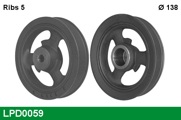 LUCAS LPD0059 Belt Pulley,...