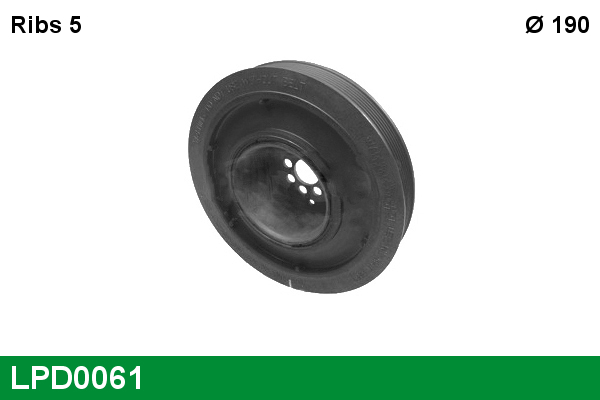 LUCAS LPD0061 Belt Pulley,...