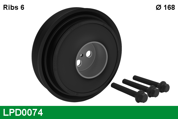 LUCAS LPD0074 Belt Pulley,...