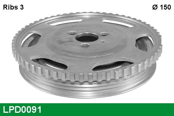 LUCAS LPD0091 Belt Pulley,...