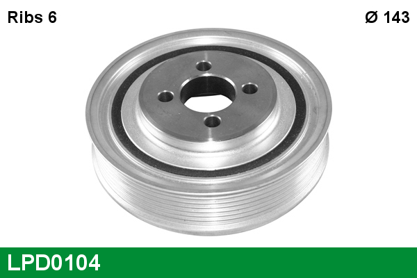 LUCAS LPD0104 Belt Pulley,...