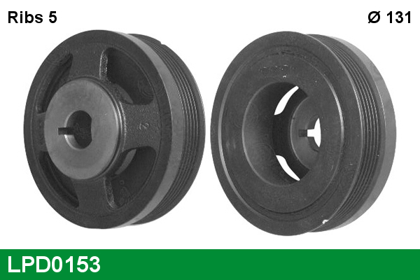 LUCAS LPD0153 Belt Pulley,...