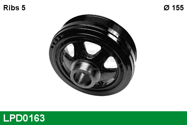 LUCAS LPD0163 Belt Pulley,...