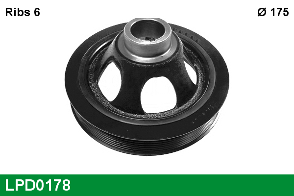 LUCAS LPD0178 Belt Pulley,...