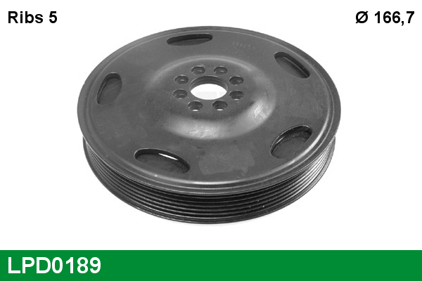 LUCAS LPD0189 Belt Pulley,...