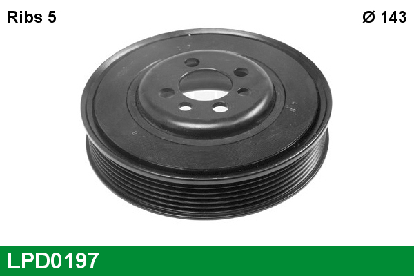 LUCAS LPD0197 Belt Pulley,...