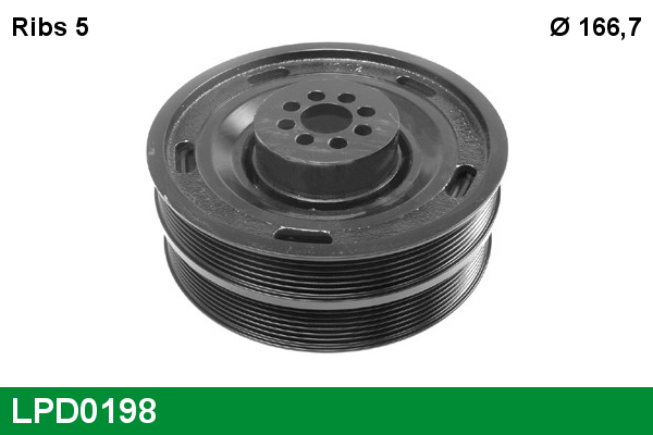 LUCAS LPD0198 Belt Pulley,...