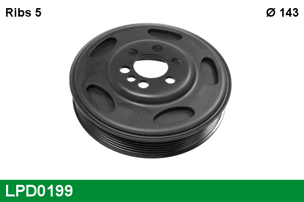 LUCAS LPD0199 Belt Pulley,...