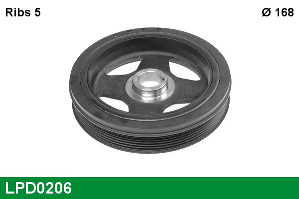 LUCAS LPD0206 Belt Pulley,...