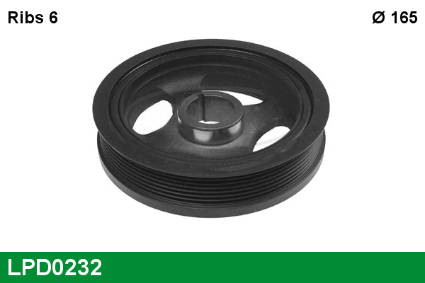 LUCAS LPD0232 Belt Pulley,...