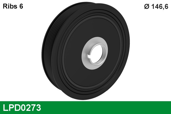 LUCAS LPD0273 Belt Pulley,...