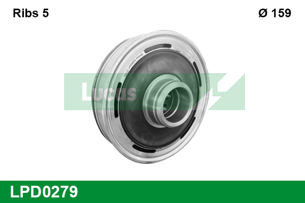 LUCAS LPD0279 Belt Pulley,...